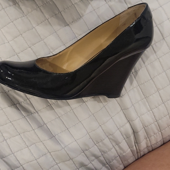 Nine West wedge patent heels - Picture 2 of 4